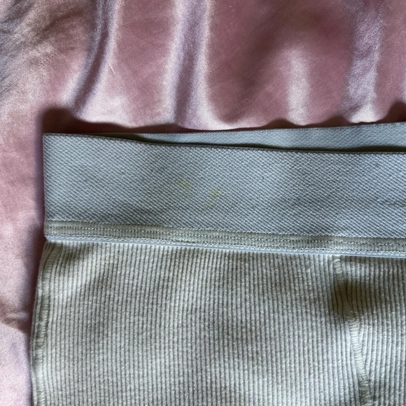 Skims Cotton Rib Boxers - Bone - Picture 3 of 6